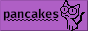 pancakes. a cat.