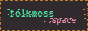 folkmoss.space button option in simple colors and scanlines