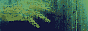 filtered green, a hand rests on a nondescript surface