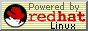Powered by Red Hat Linux