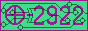 A button with the text 2922