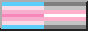 88x31 button of my two primary gender pride flags. From left to right, transfeminine, demigirl. Points to the pronouns/terms page.