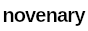 novenary